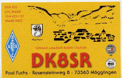 Klick öffnet Amaterfunksite von DK8SR